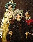 mme morel de tangry and her daughters Sir David Wilkie